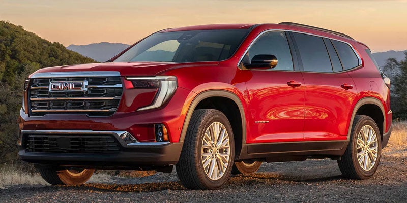 2026 GMC Acadia advanced safety and road awareness