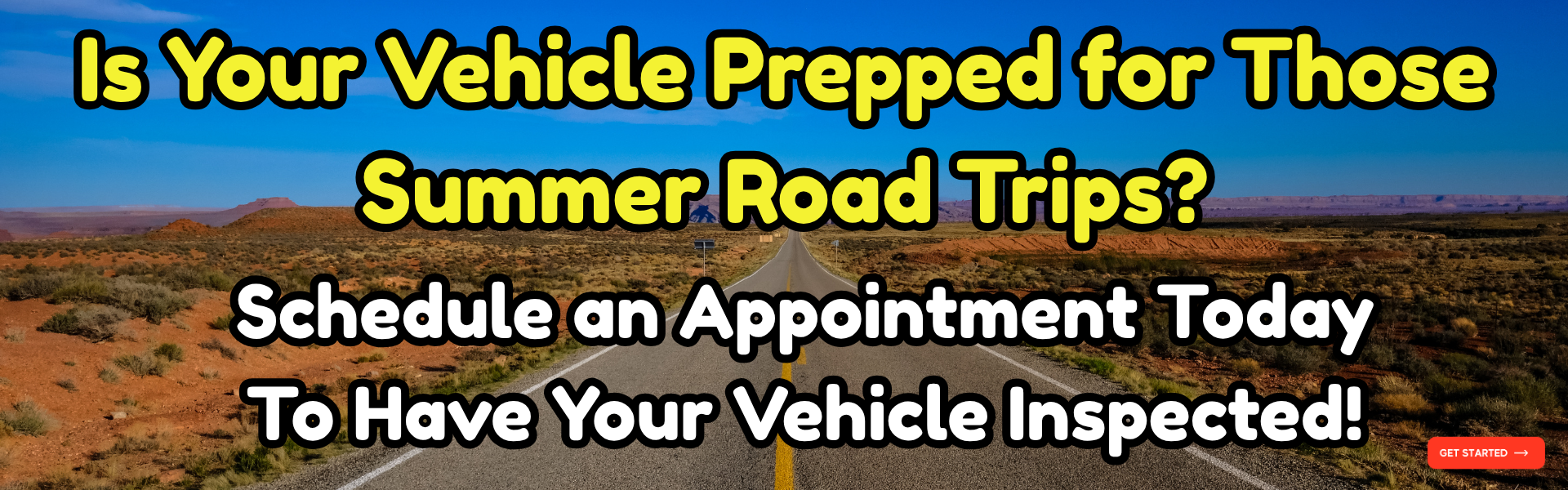 Summer Vehicle maint banner March 2026
